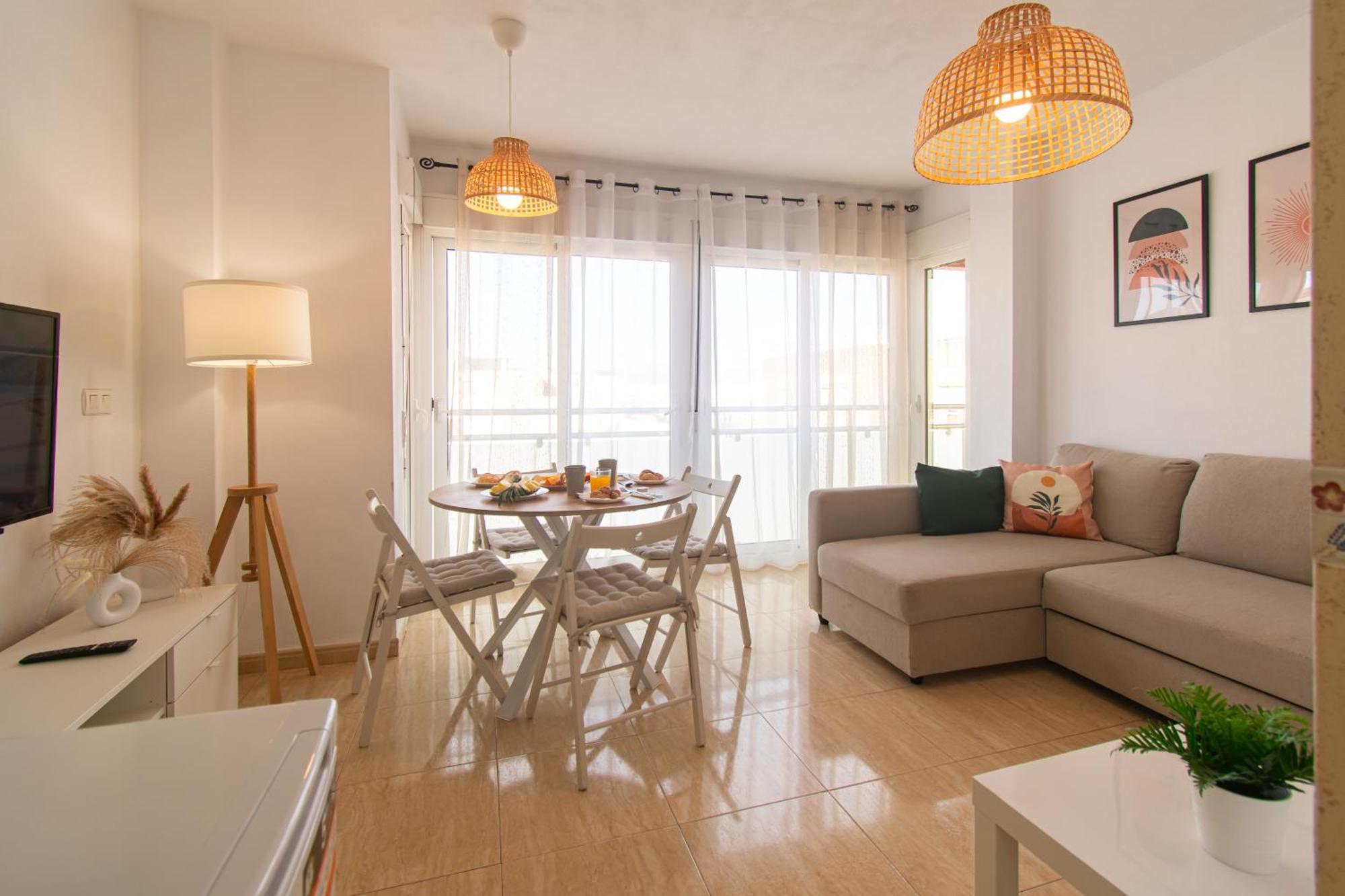 Avenida Principal Cerca De La Playa Con Aire Acondicionado Y Wifi - By Aloha Palma Apartment Aguilas Bagian luar foto