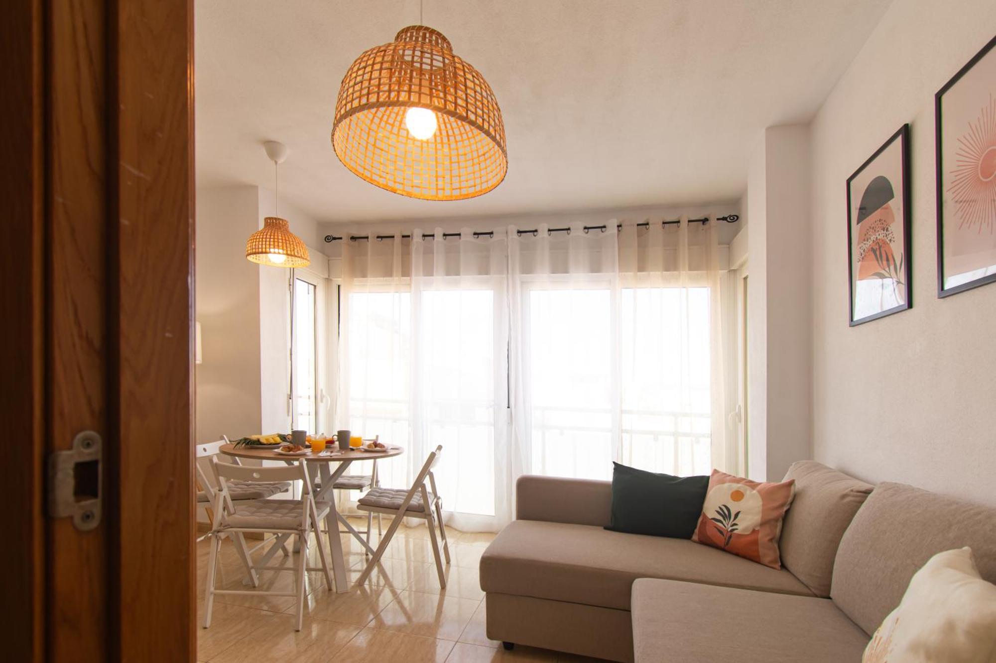 Avenida Principal Cerca De La Playa Con Aire Acondicionado Y Wifi - By Aloha Palma Apartment Aguilas Bagian luar foto