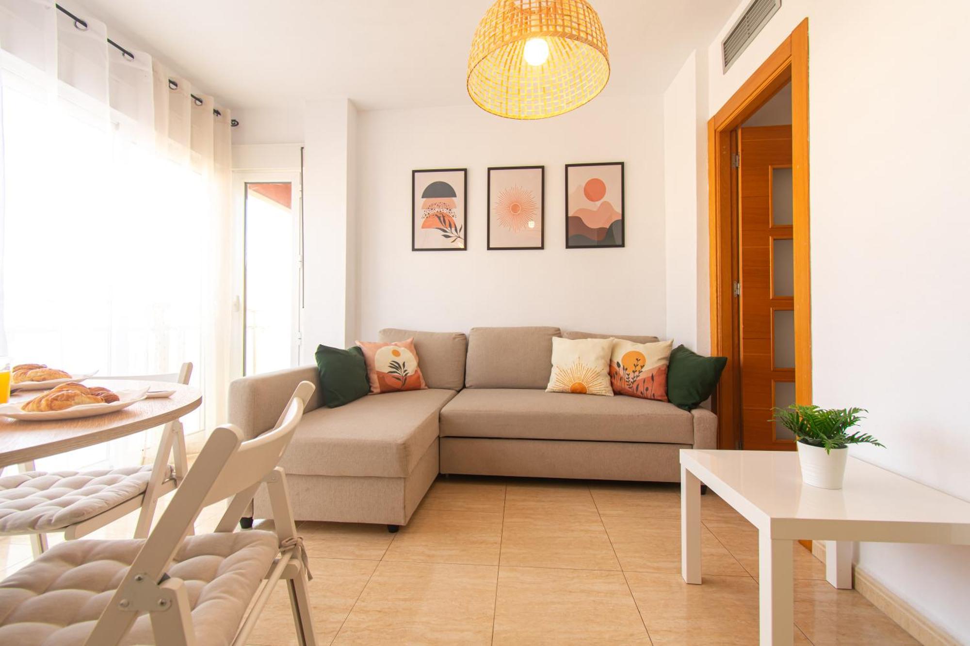 Avenida Principal Cerca De La Playa Con Aire Acondicionado Y Wifi - By Aloha Palma Apartment Aguilas Bagian luar foto